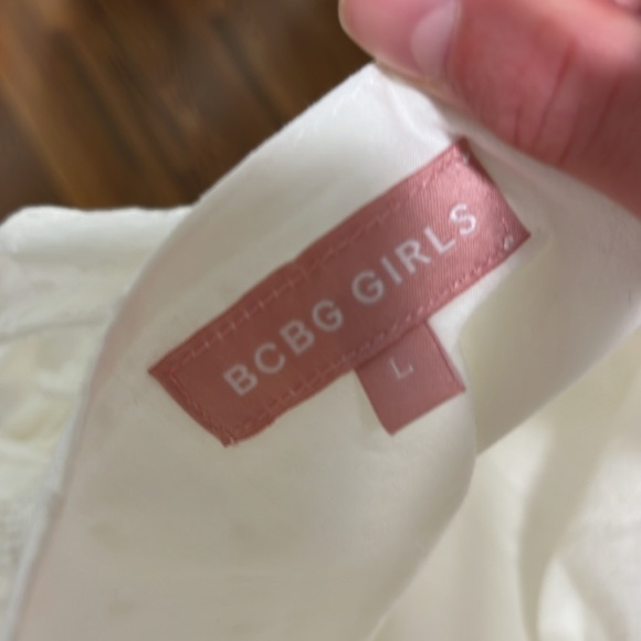 White Ruffle Blouse - Picture 3 of 3